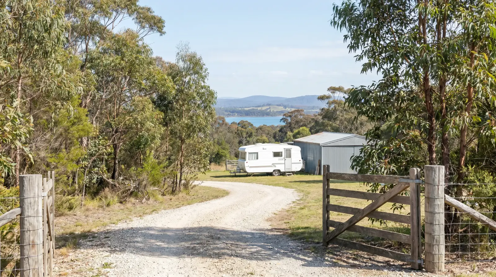 A residential street in Morisset, showing the typical access for a move here